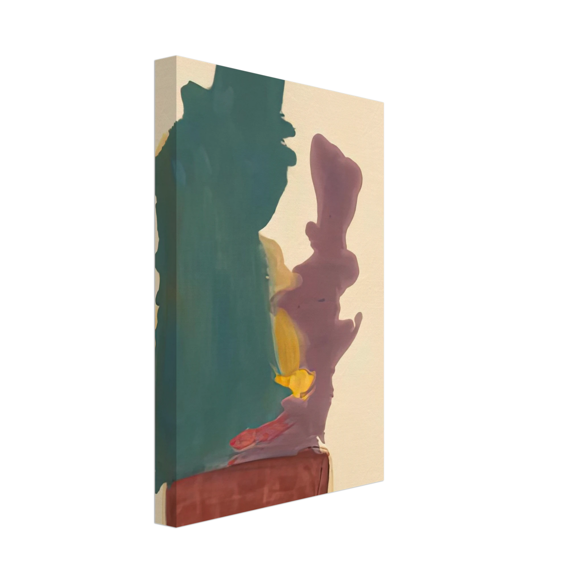 Helen Frankenthaler - Evil Spirit, 1963- Canvas - 70x100 cm / 28x40 inches-canvas
