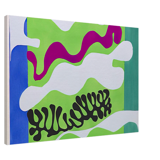 Henri Matisse - THE LAGOON 1947 Canvas - 20x30 cm / 8x12 inches-canvas