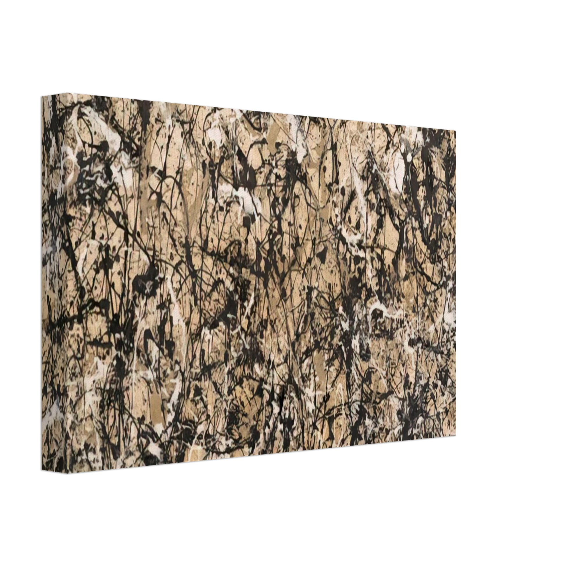 Jackson Pollock - AUTUMN RHYTHM NUMBER 30 1950 Canvas - 40x60 cm / 16x24 inches-canvas