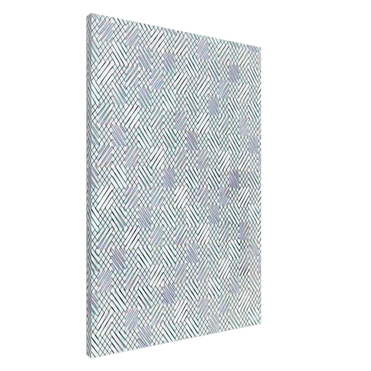 Francois Morellet - Untitled Diagonals - 1970 Canvas - 20x30 cm / 8x12 inches-canvas