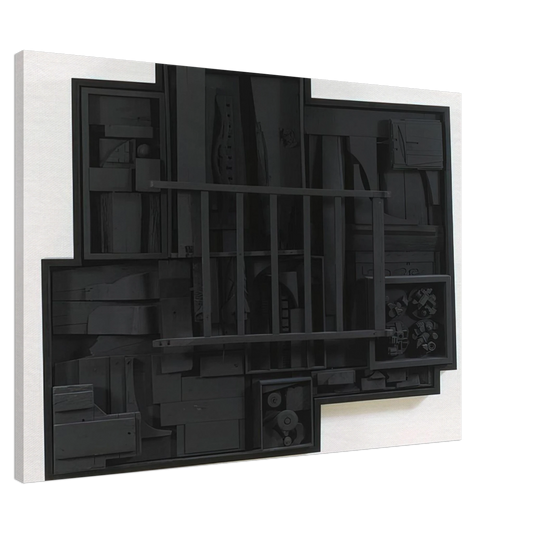 Louise Nevelson - SKY JAG IV 1974 Canvas - 20x30 cm / 8x12 inches-canvas