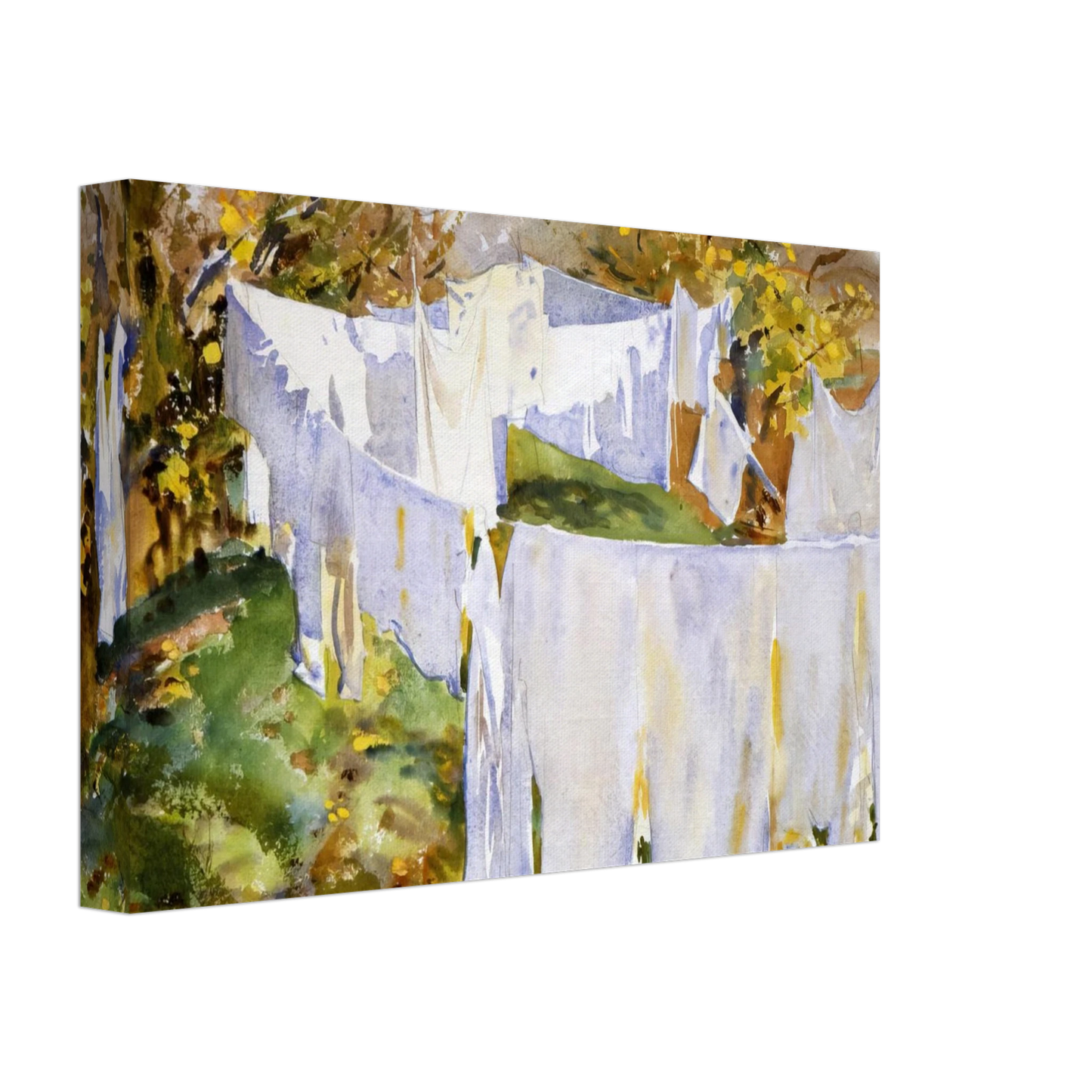 John Singer Sargent - La Biancheria Canvas - 40x60 cm / 16x24 inches-canvas