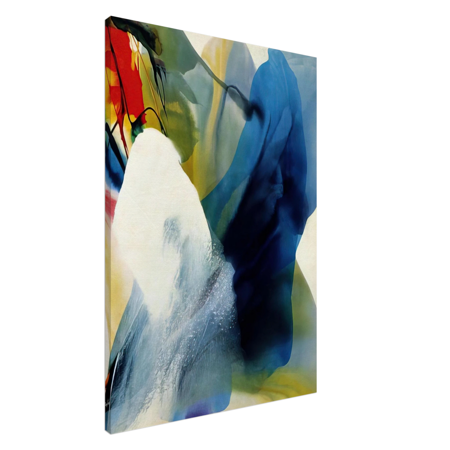 Paul Jenkins - Phenomena Graced by Three - 1968 Canvas - 20x30 cm / 8x12 inches-canvas