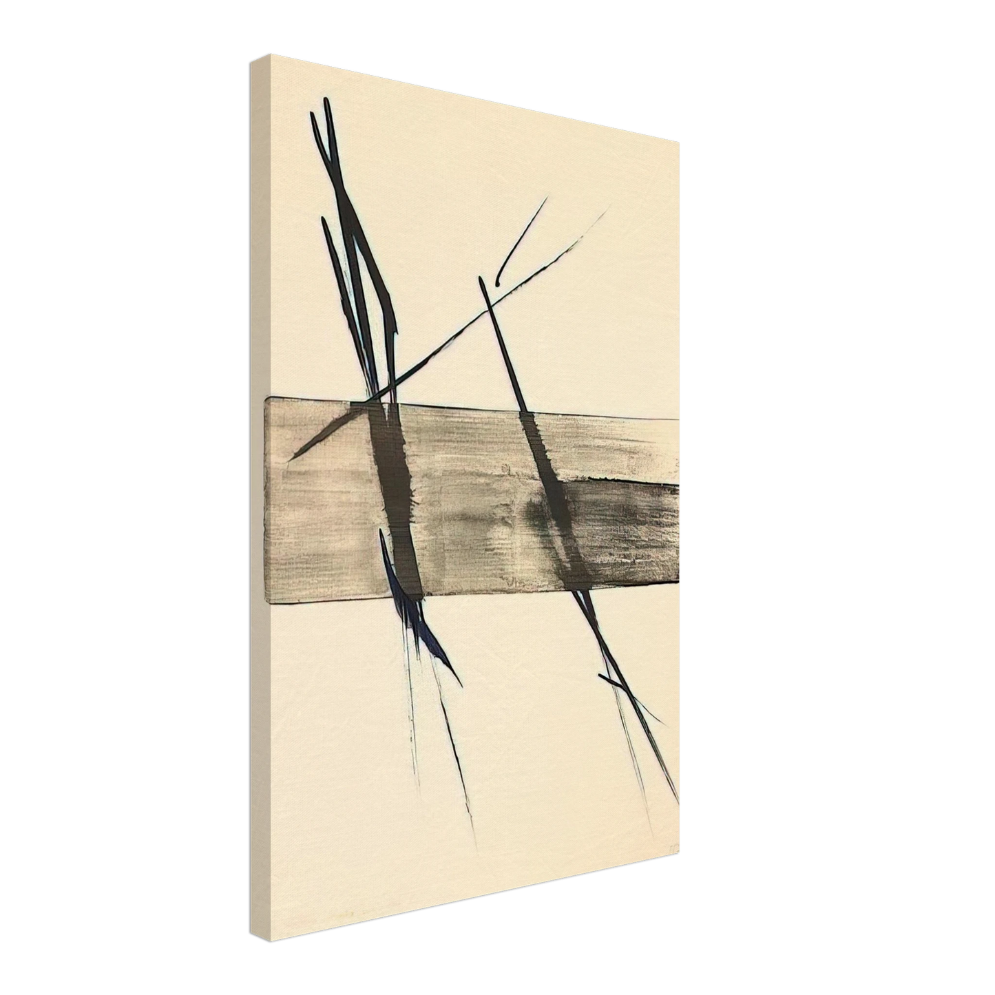 Toko Shinoda - Beyond - Abstract Expressionism Canvas - 40x60 cm / 16x24 inches-canvas