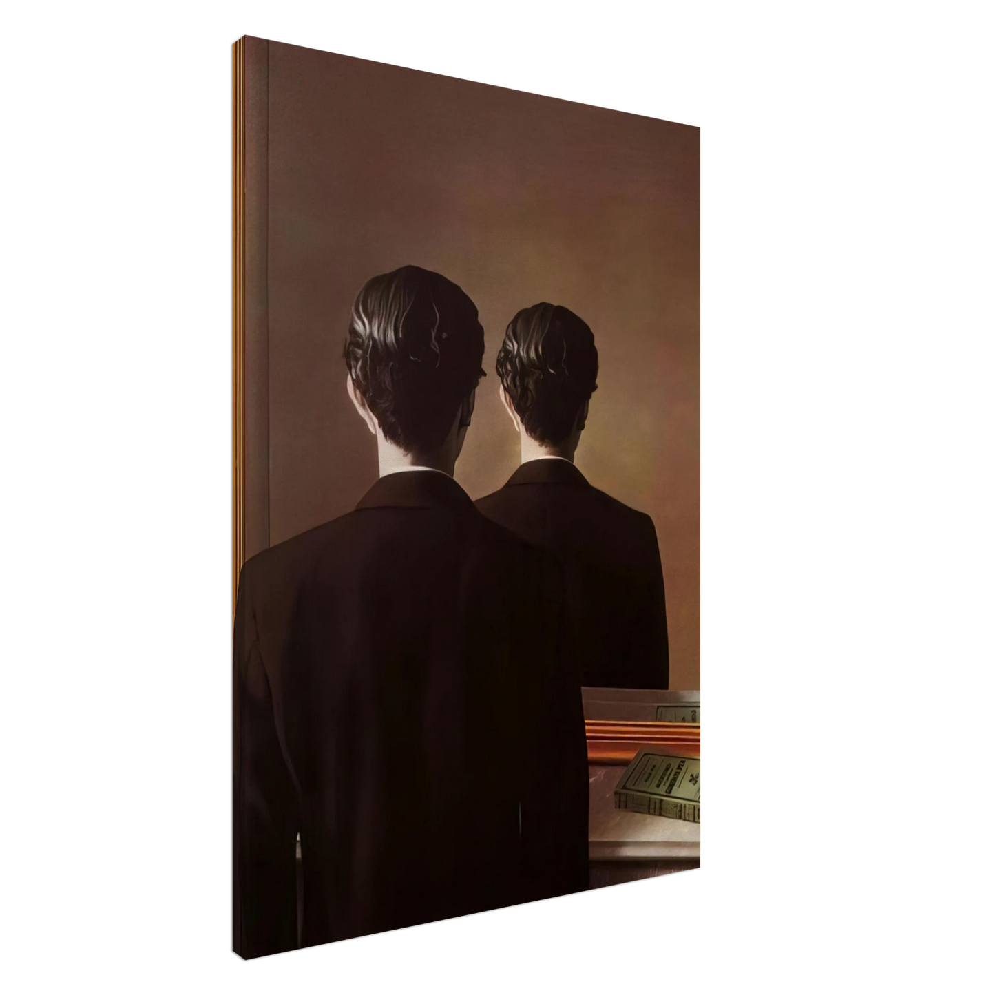 Rene Magritte - NOT TO BE REPRODUCED 1937 Canvas - 20x30 cm / 8x12 inches-canvas