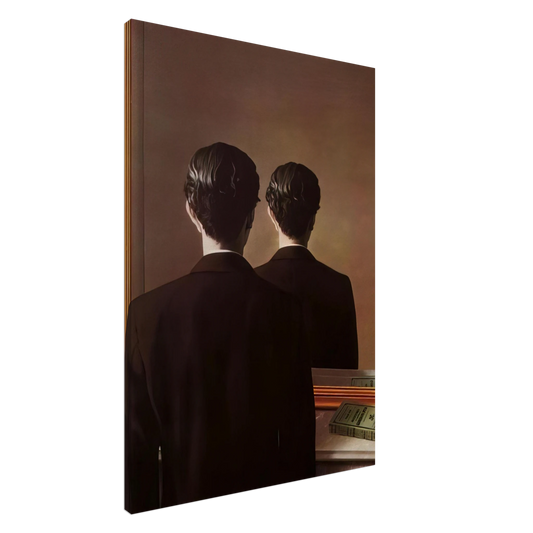 Rene Magritte - NOT TO BE REPRODUCED 1937 Canvas - 20x30 cm / 8x12 inches-canvas