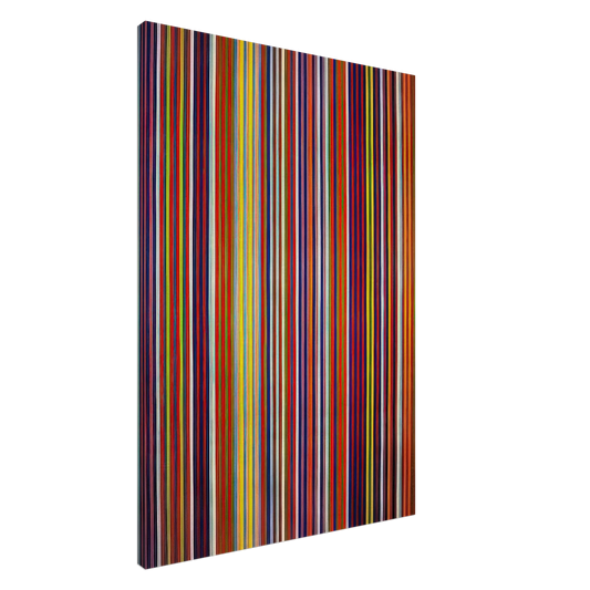 Gene Davis - Untitled - 1964 Canvas - 20x30 cm / 8x12 inches-canvas