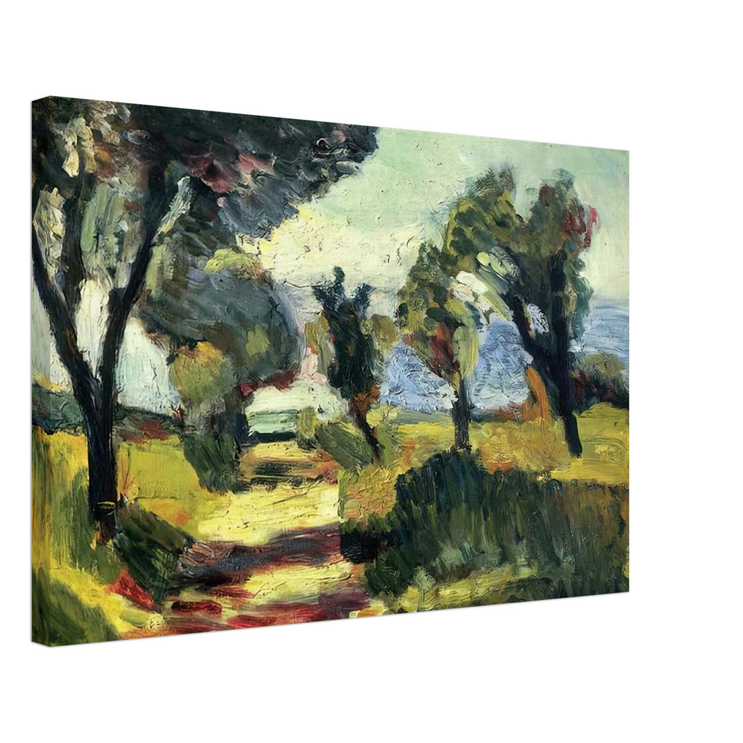 Henri Matisse - OLIVE TREES 1898 Canvas - 70x100 cm / 28x40 inches-canvas