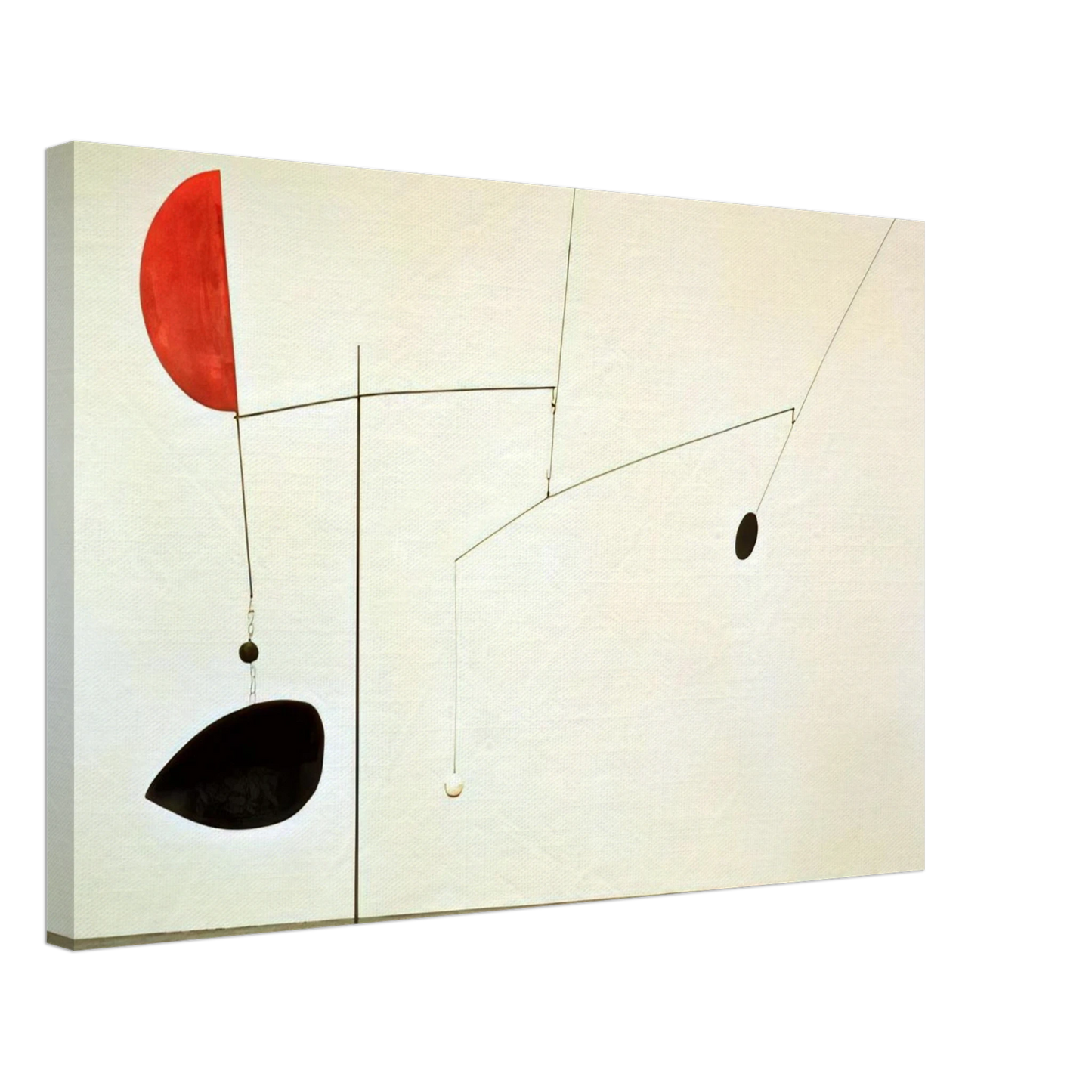 Alexander Calder - STEEL FISH 1934 Canvas - 70x100 cm / 28x40 inches-canvas