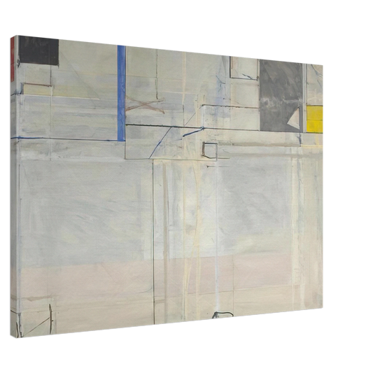 Richard Diebenkorn - Ocean Park #131 Canvas - 20x30 cm / 8x12 inches-canvas
