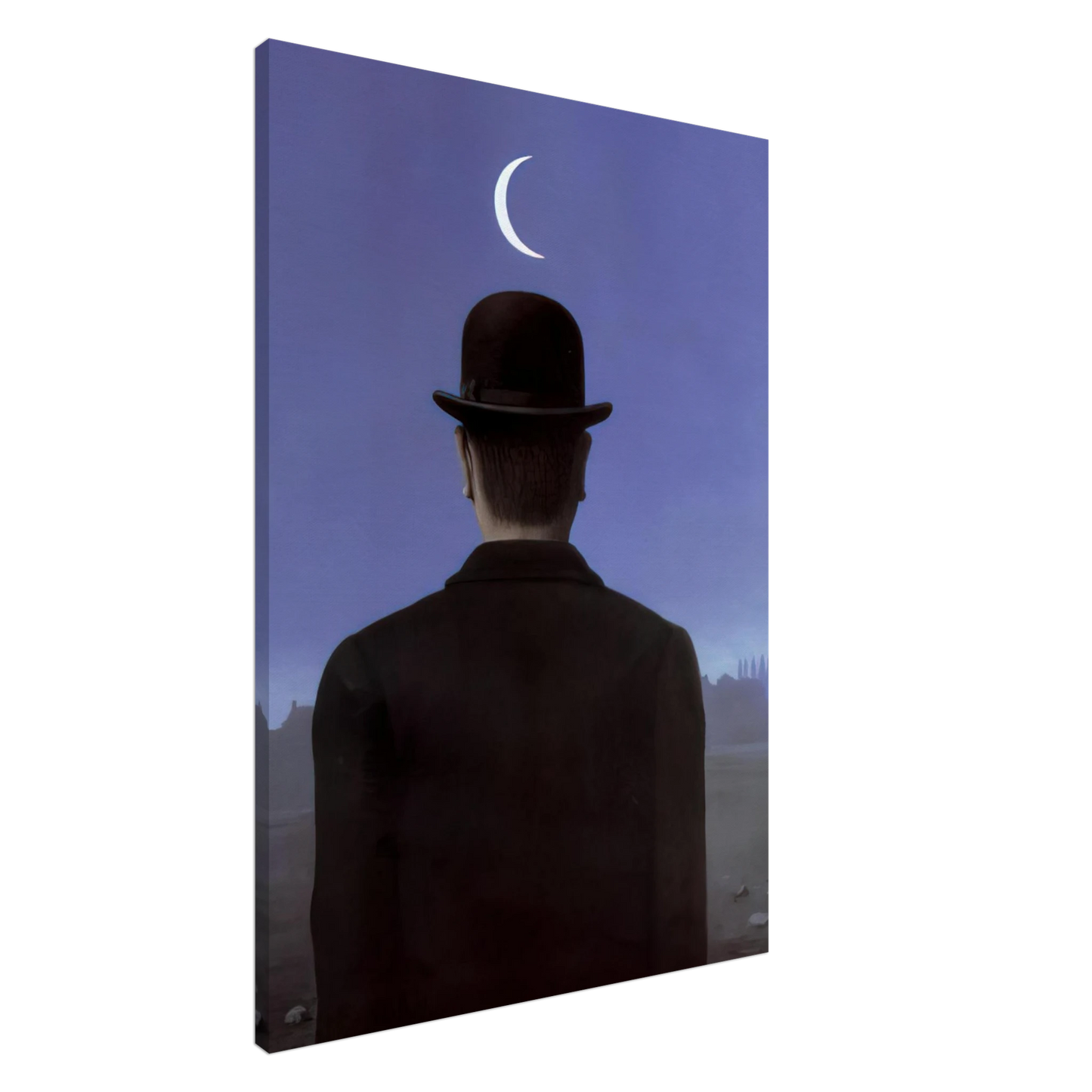 Rene Magritte - THE SCHOOLMASTER 1954 Canvas - 20x30 cm / 8x12 inches-canvas