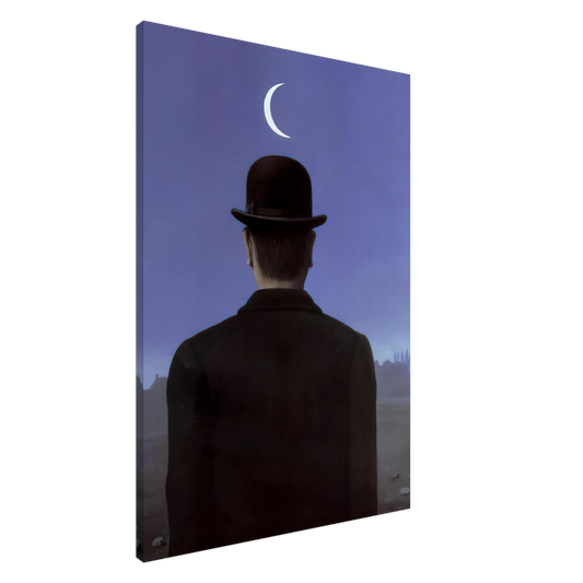 Rene Magritte - THE SCHOOLMASTER 1954 Canvas - 20x30 cm / 8x12 inches-canvas
