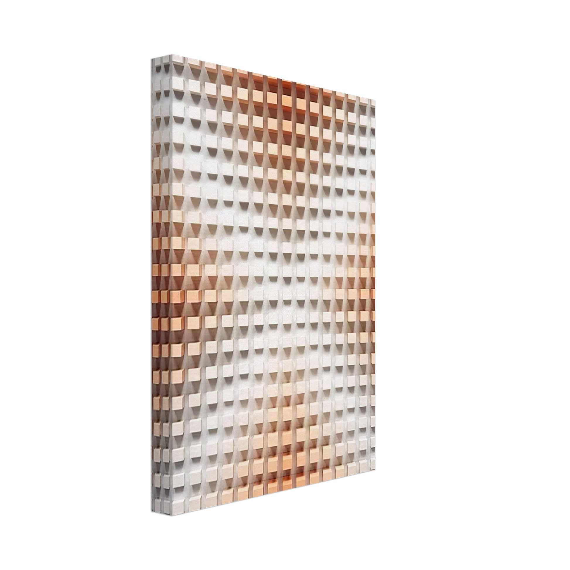 Dadamaino - Rilievo cromodinamico - Op Art Canvas - 70x100 cm / 28x40 inches-canvas