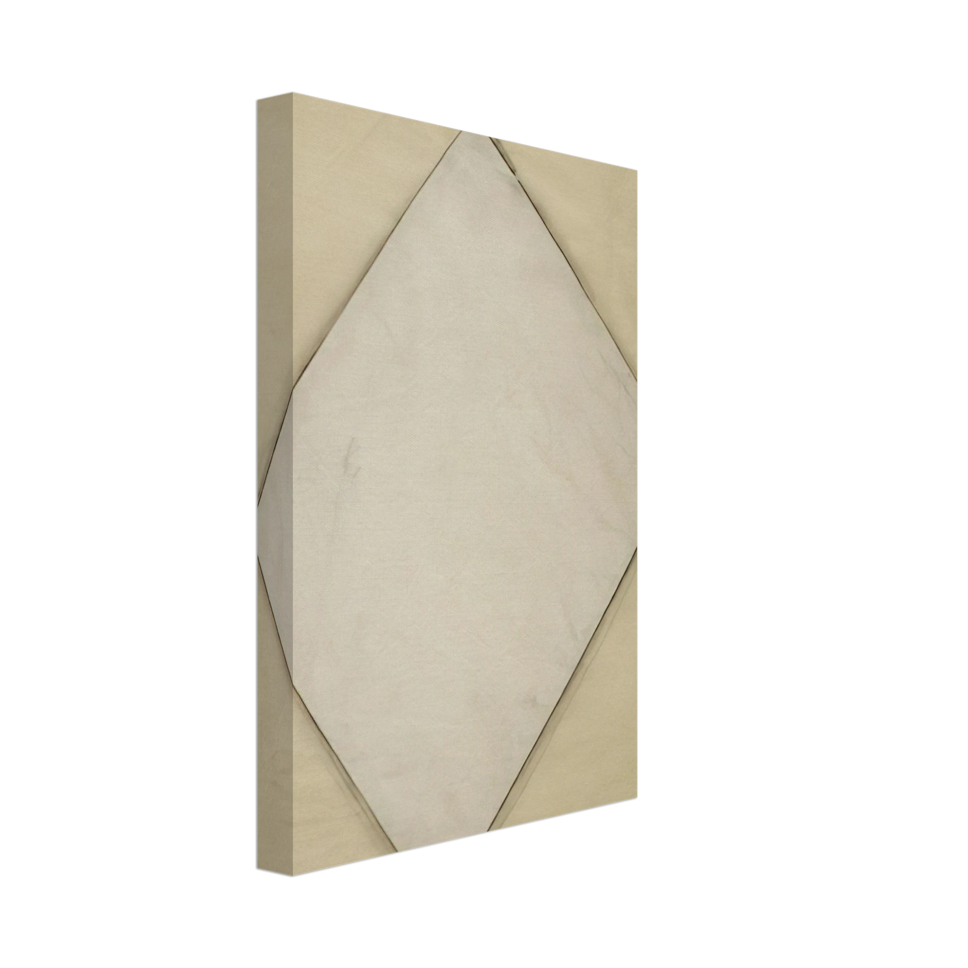 Ellsworth Kelly - Study for White Sculpture Canvas - 40x60 cm / 16x24 inches-canvas
