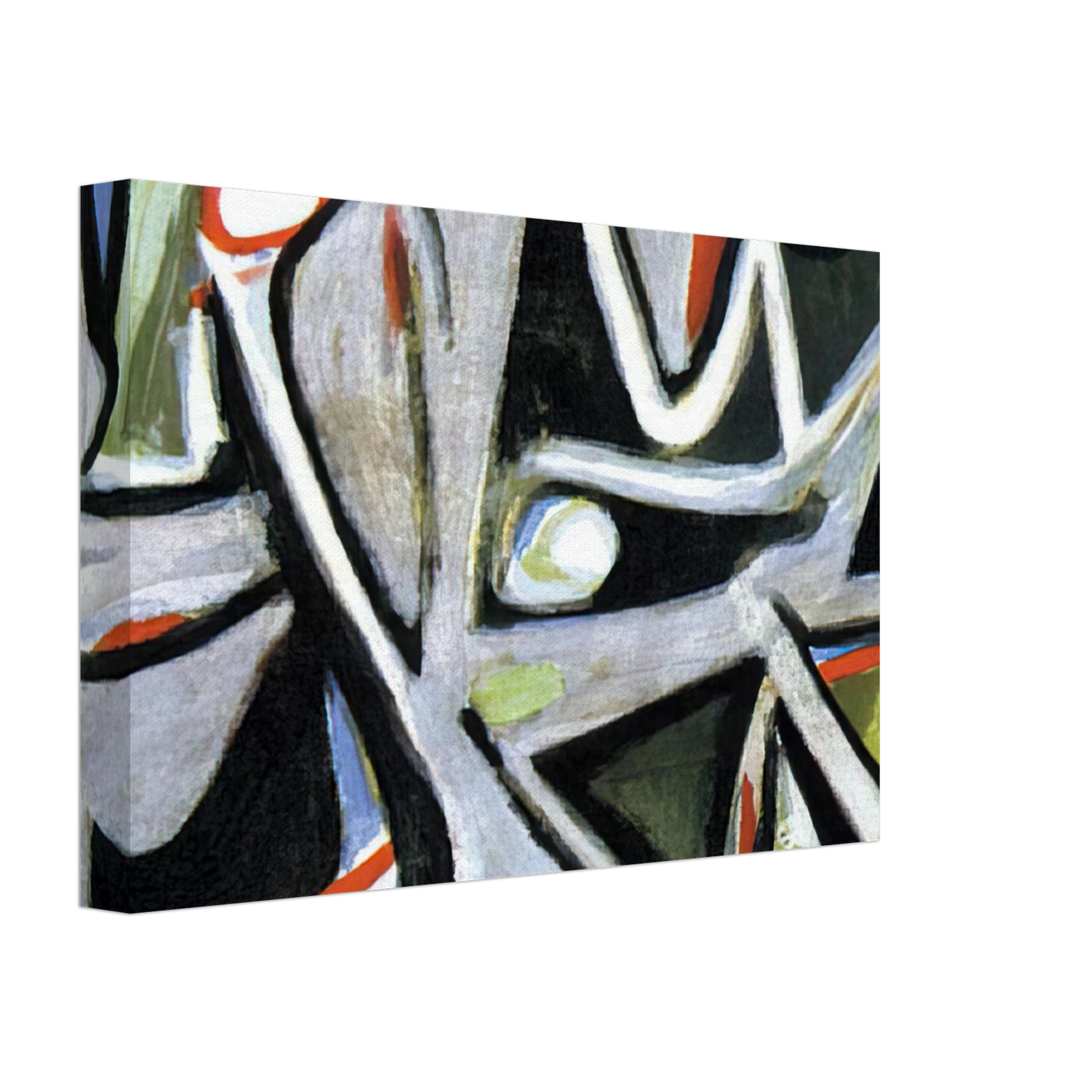 Bram van Velde - Desertique - 1981 Canvas - 70x100 cm / 28x40 inches-canvas