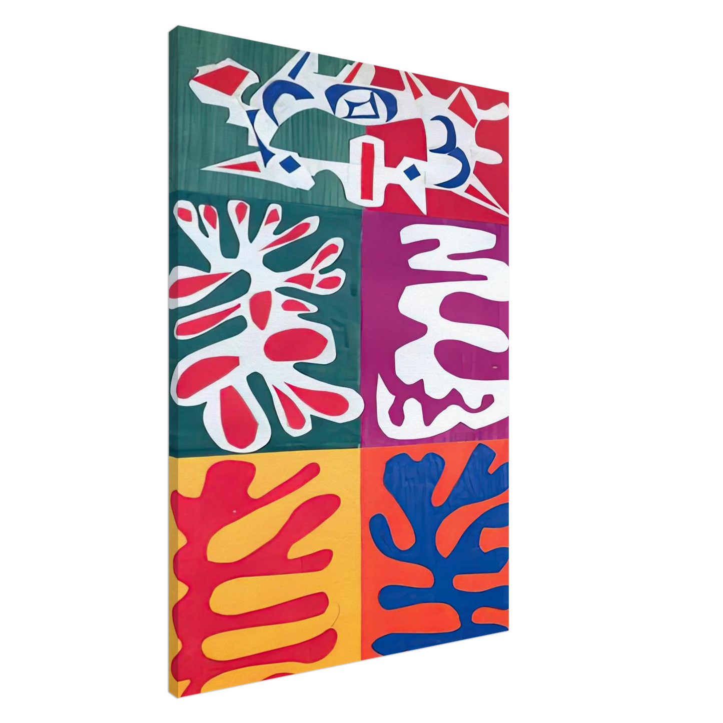 Henri Matisse - PANEL WITH MASK 1947 Canvas - 20x30 cm / 8x12 inches-canvas