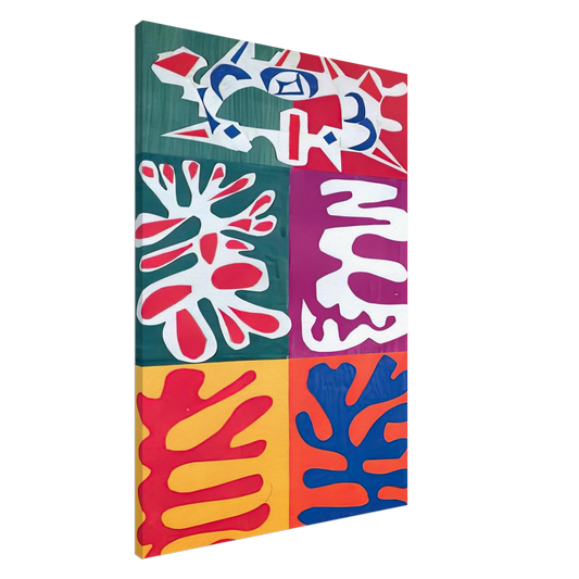 Henri Matisse - PANEL WITH MASK 1947 Canvas - 20x30 cm / 8x12 inches-canvas