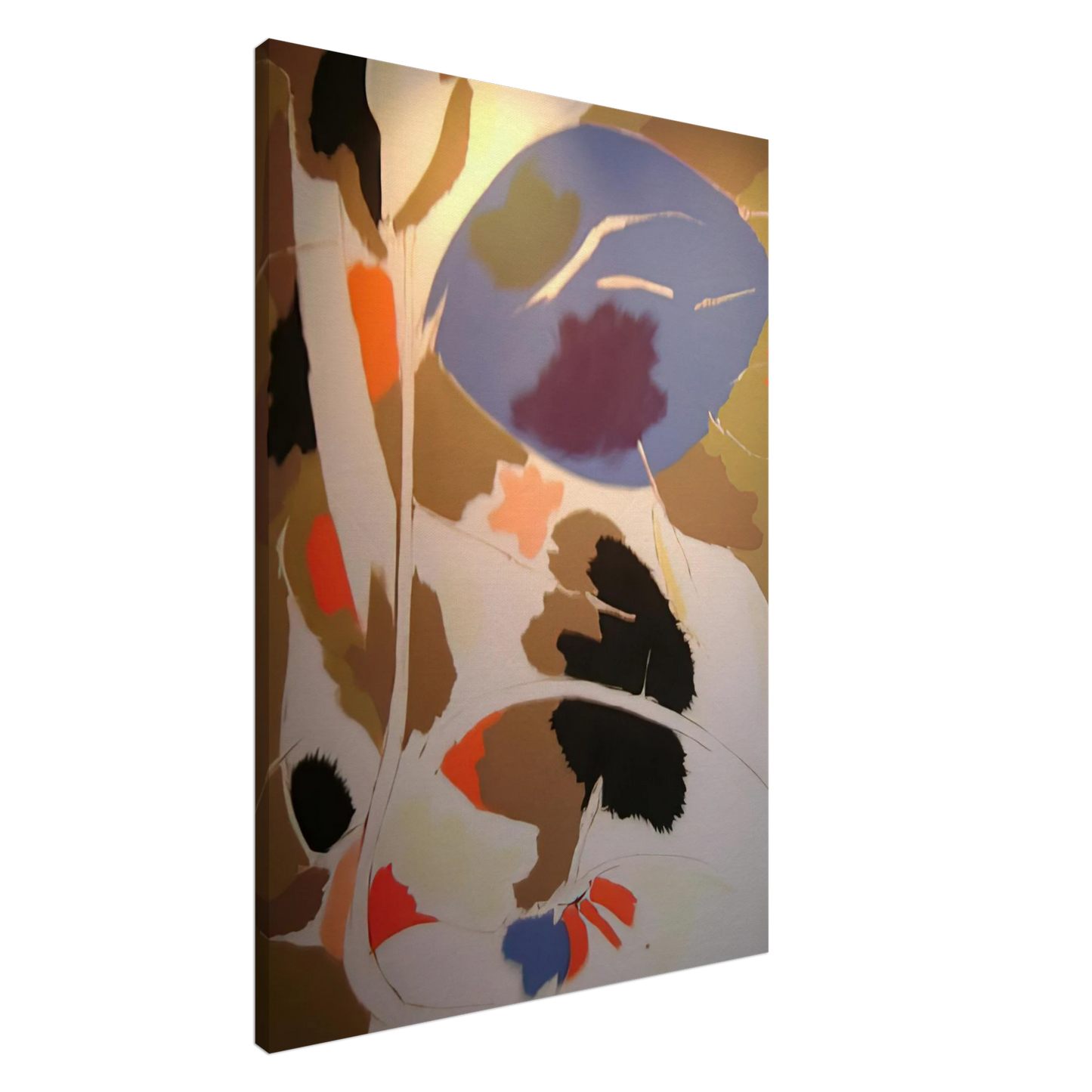 John Ferren - Branches - 1955 Canvas - 20x30 cm / 8x12 inches-canvas