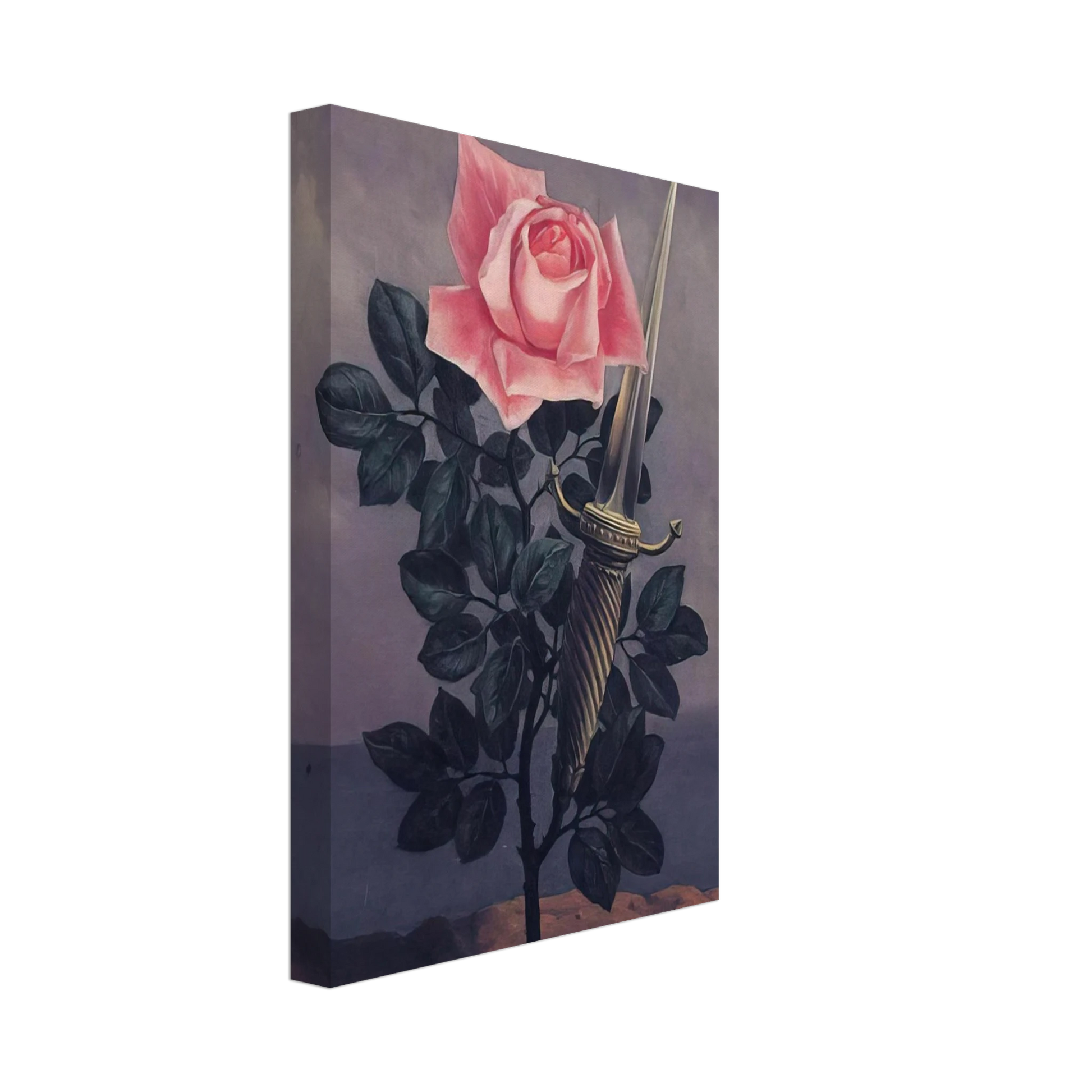 Rene Magritte - THE BLOW TO THE HEART 1952 Canvas - 40x60 cm / 16x24 inches-canvas