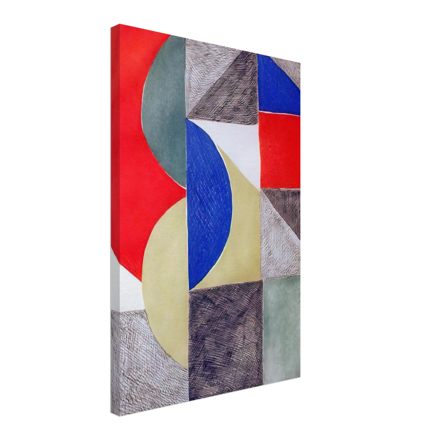 Sonia Delaunay - ABSTRACT COMPOSITION Canvas - 70x100 cm / 28x40 inches-canvas
