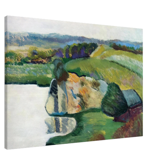 Moise Kisling - TYNIEC 1912 Canvas - 20x30 cm / 8x12 inches-canvas