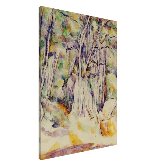 Paul Cezanne - The Park of the Chateau Noir with Well Canvas - 20x30 cm / 8x12 inches-canvas