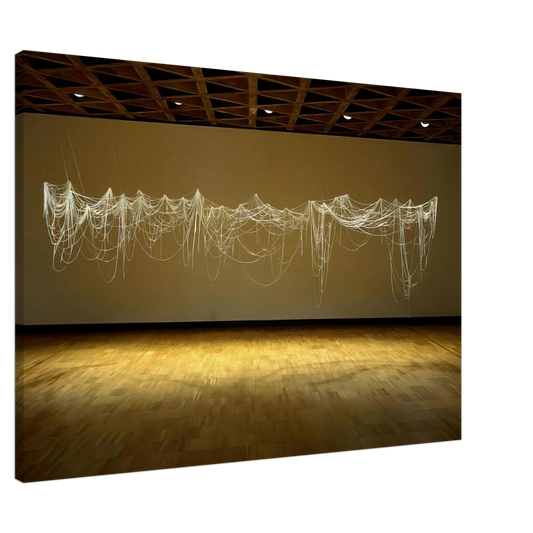 Eva Hesse - RIGHT AFTER 1969 Canvas - 20x30 cm / 8x12 inches-canvas