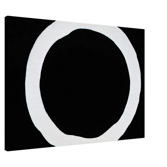 Jiro Yoshihara - To Martha's Memory - 1970 Canvas - 20x30 cm / 8x12 inches-canvas