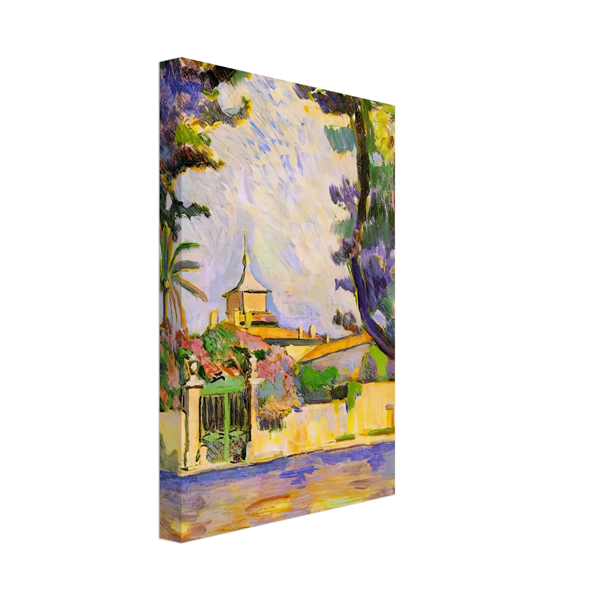 Henri Matisse - PLACE DES LICES ST TROPEZ 1904 Canvas - 70x100 cm / 28x40 inches-canvas