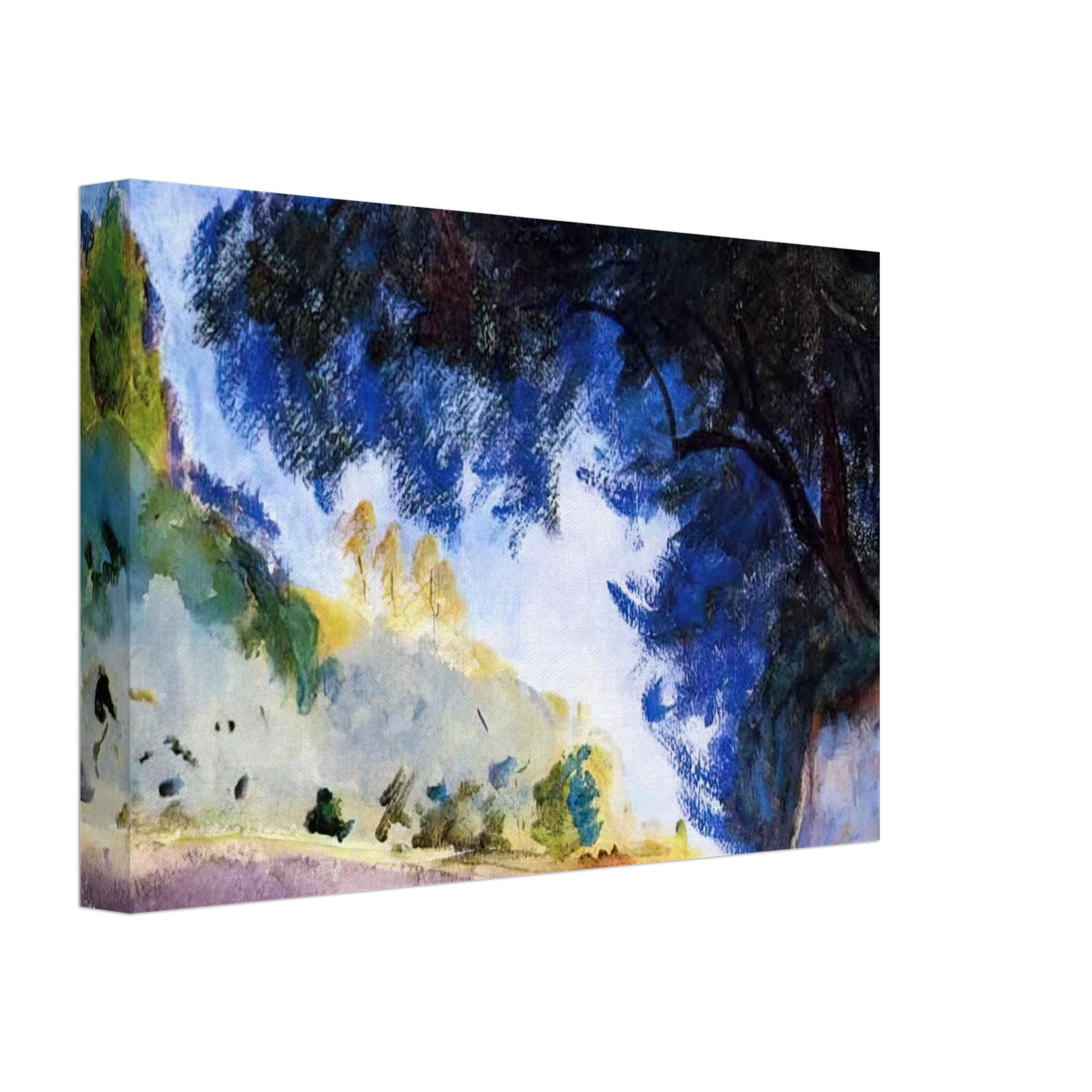 John Singer Sargent - Landscape, Olive Trees, Corfu Canvas - 70x100 cm / 28x40 inches-canvas