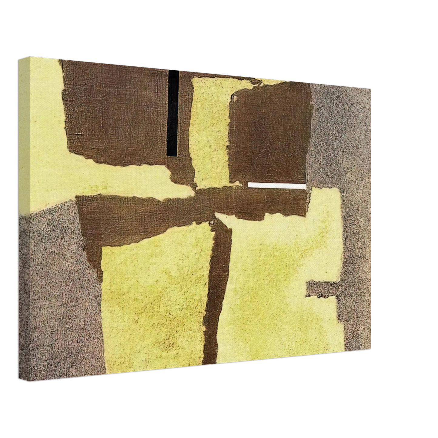 Enrico Prampolini - APPARIZIONE COSMICA II 1955 Canvas - 40x60 cm / 16x24 inches-canvas