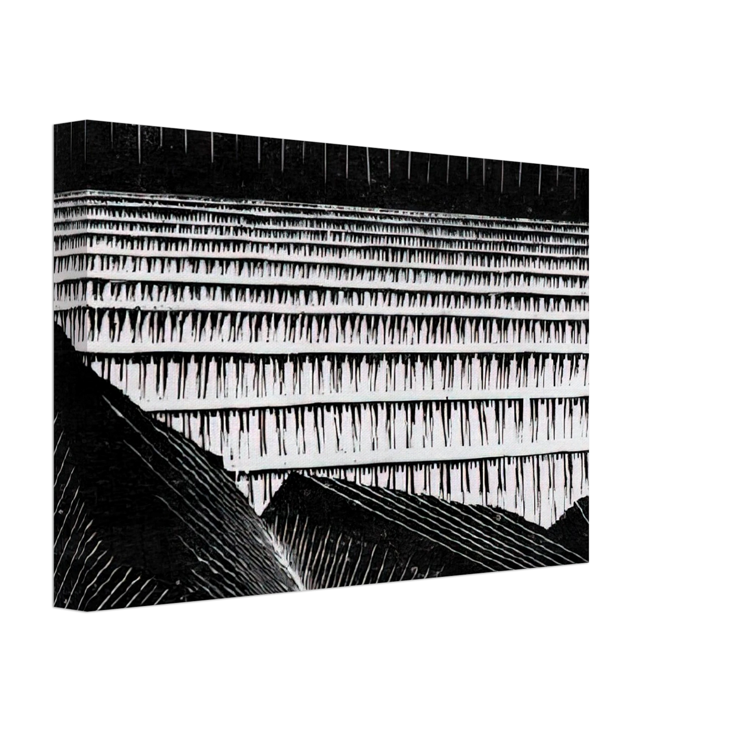 MC Escher - ESCHER (4) Canvas - 40x60 cm / 16x24 inches-canvas