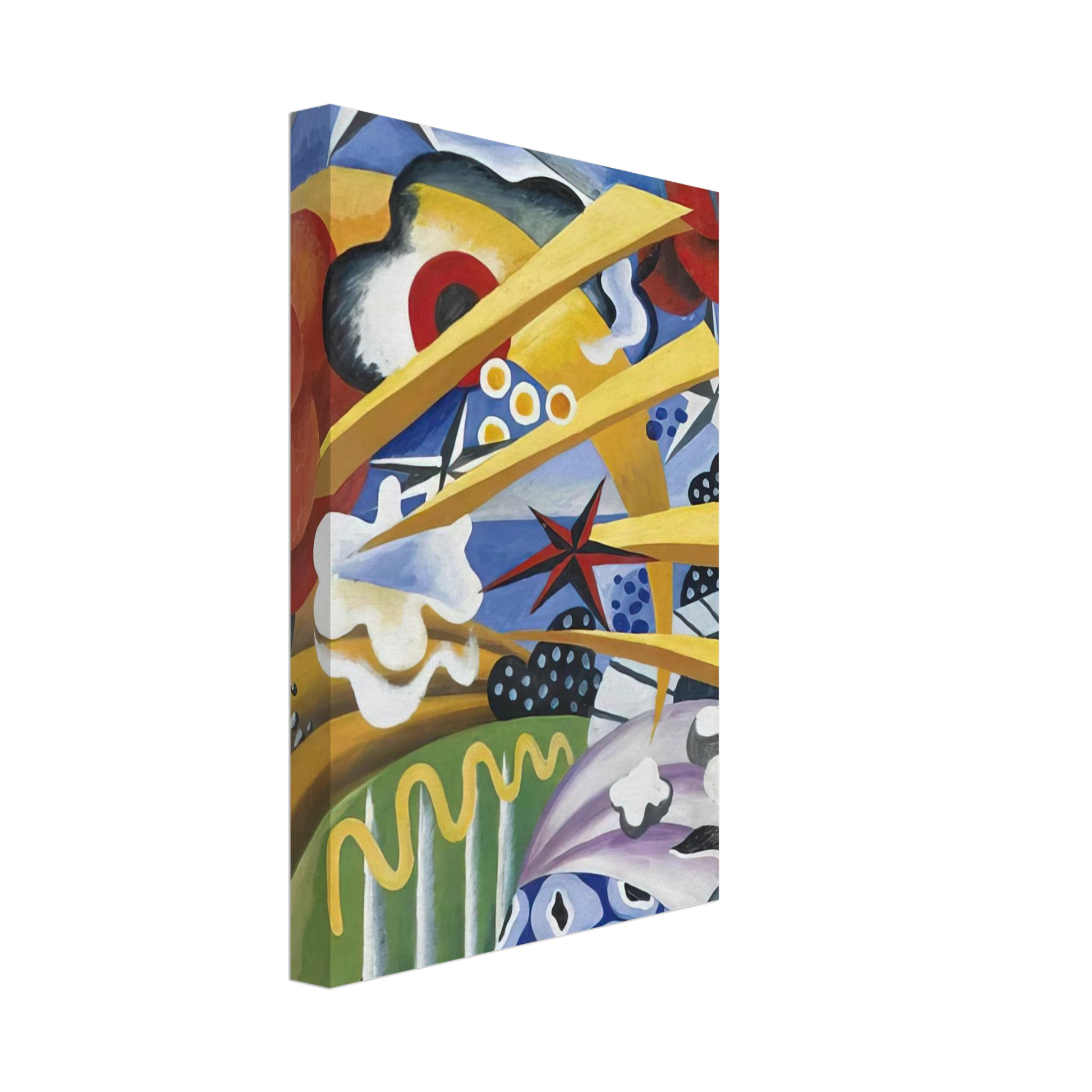 Julius Evola - Untitled - 1919 Canvas - 40x60 cm / 16x24 inches-canvas