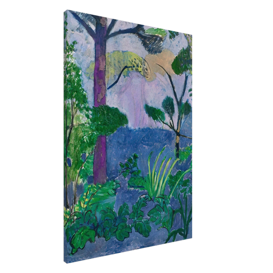 Henri Matisse - ACANTHUS MOROCCAN LANDSCAPE 1912 Canvas - 20x30 cm / 8x12 inches-canvas