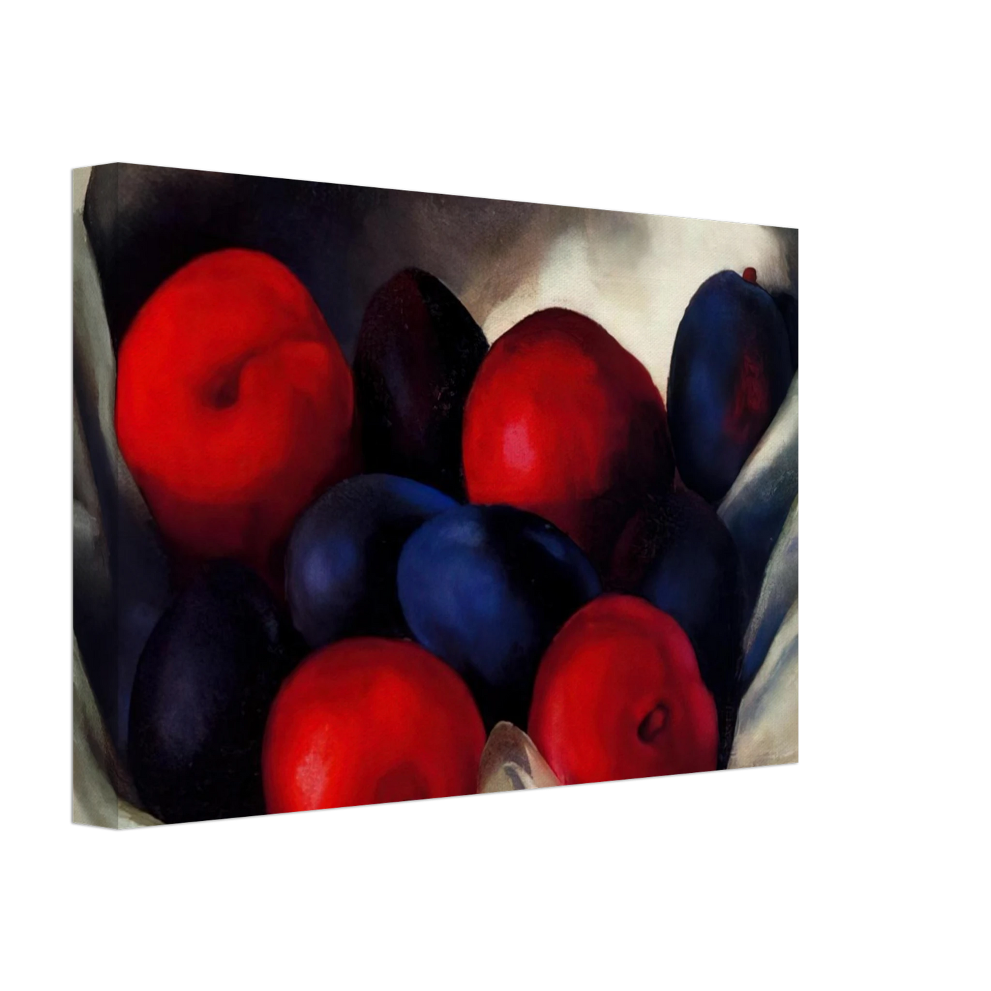 Georgia O'Keeffe - Plums Canvas - 70x100 cm / 28x40 inches-canvas