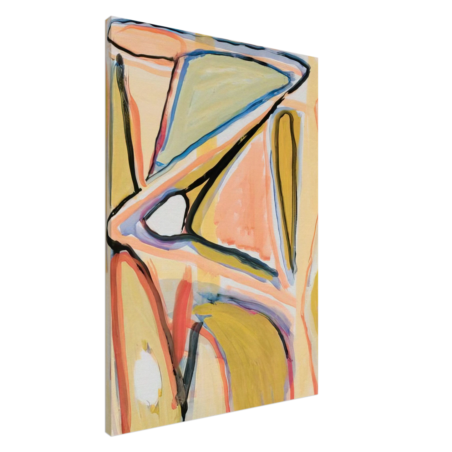 Bram van Velde - Composition - 1967 Canvas - 20x30 cm / 8x12 inches-canvas