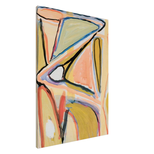 Bram van Velde - Composition - 1967 Canvas - 20x30 cm / 8x12 inches-canvas