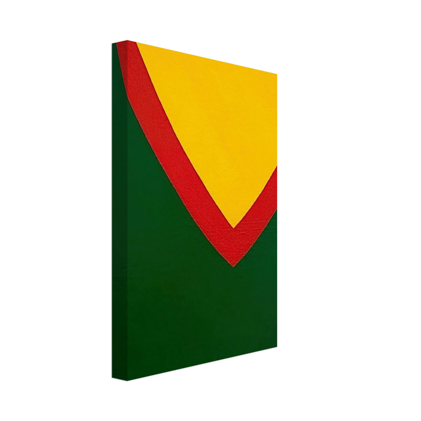 Al Held - Purple Triangle Canvas - 40x60 cm / 16x24 inches-canvas