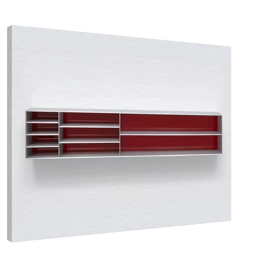 Donald Judd - Untitled - 1984 Canvas - 20x30 cm / 8x12 inches-canvas