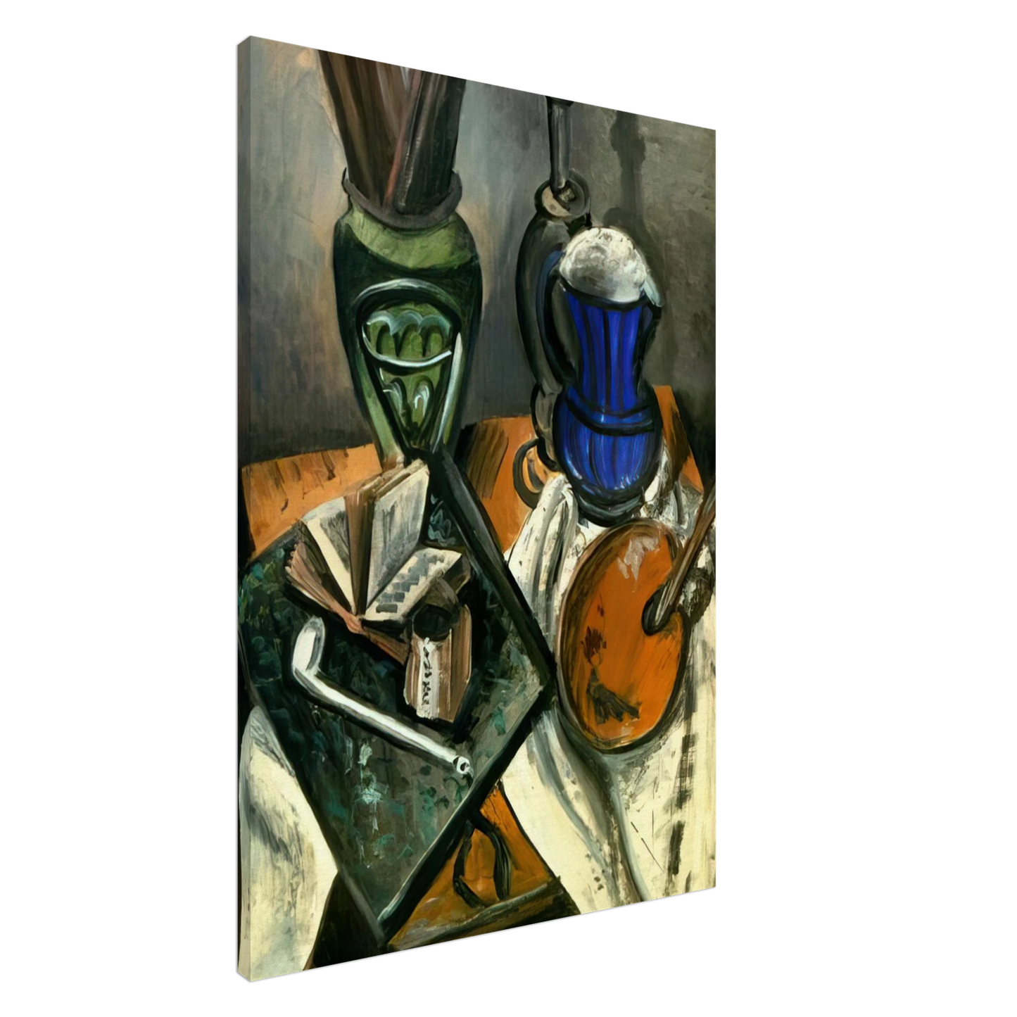 Andre Derain - STILL LIFE 1914 Canvas - 20x30 cm / 8x12 inches-canvas
