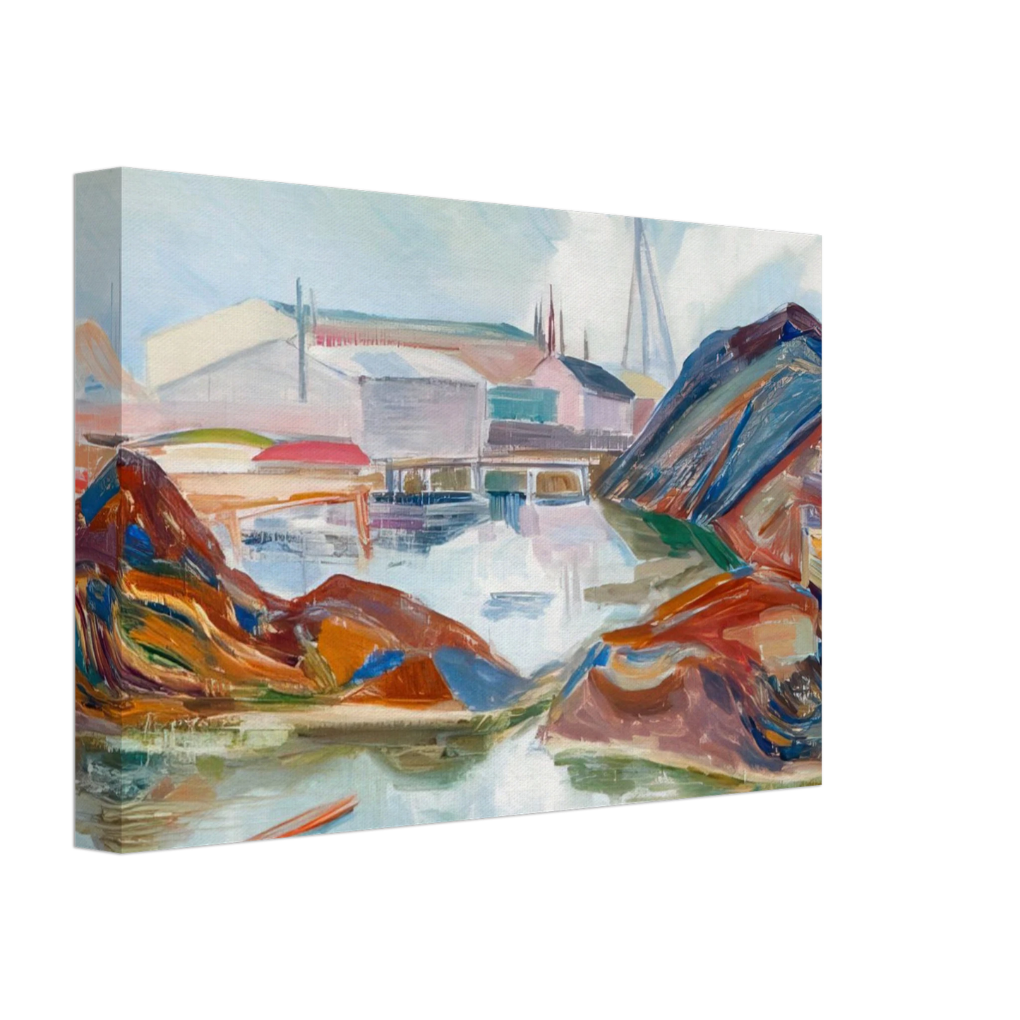 Tove Jansson - Edisviken - 1937 Canvas - 70x100 cm / 28x40 inches-canvas