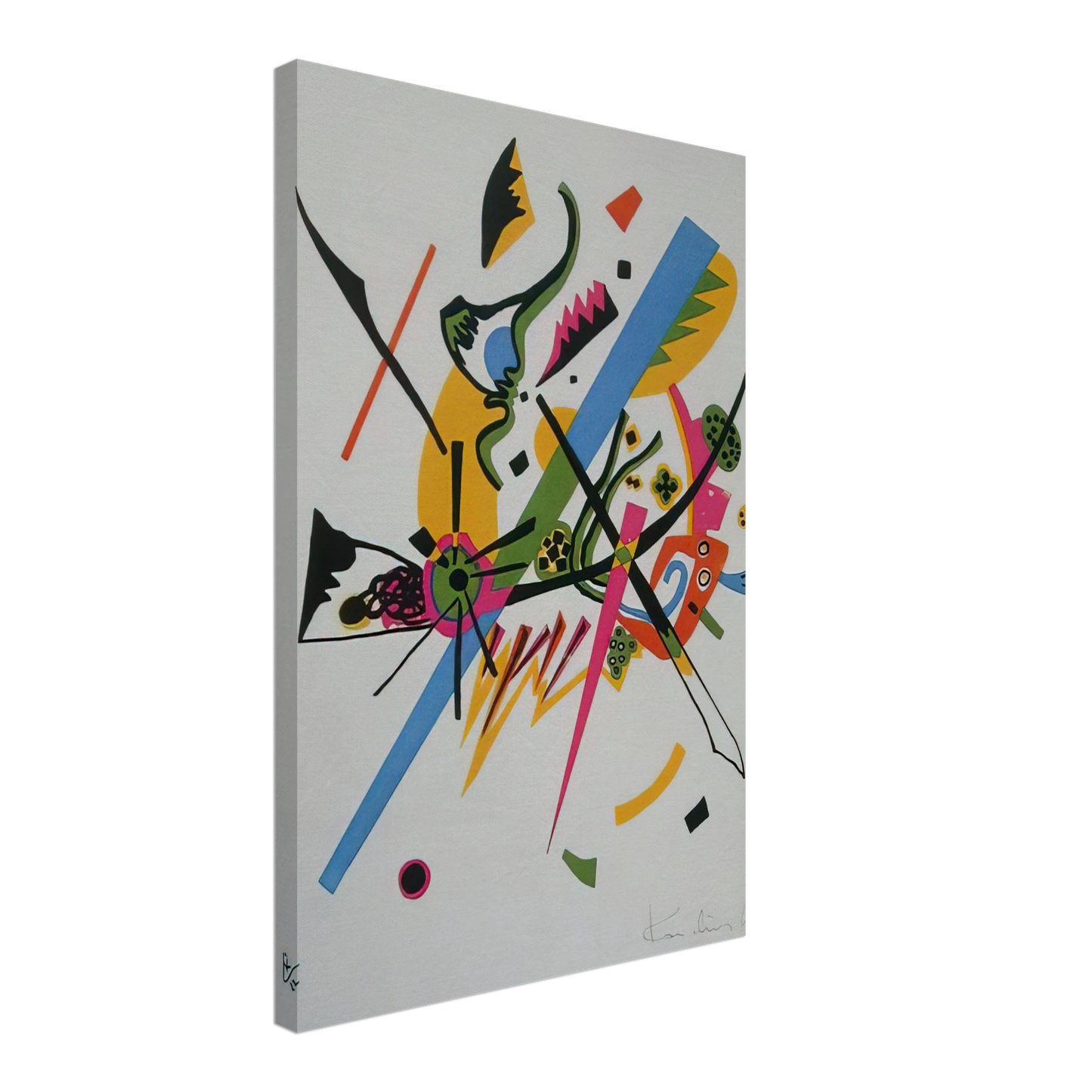 Wassily Kandinsky - SMALL WORLDS 1922 Canvas - 70x100 cm / 28x40 inches-canvas