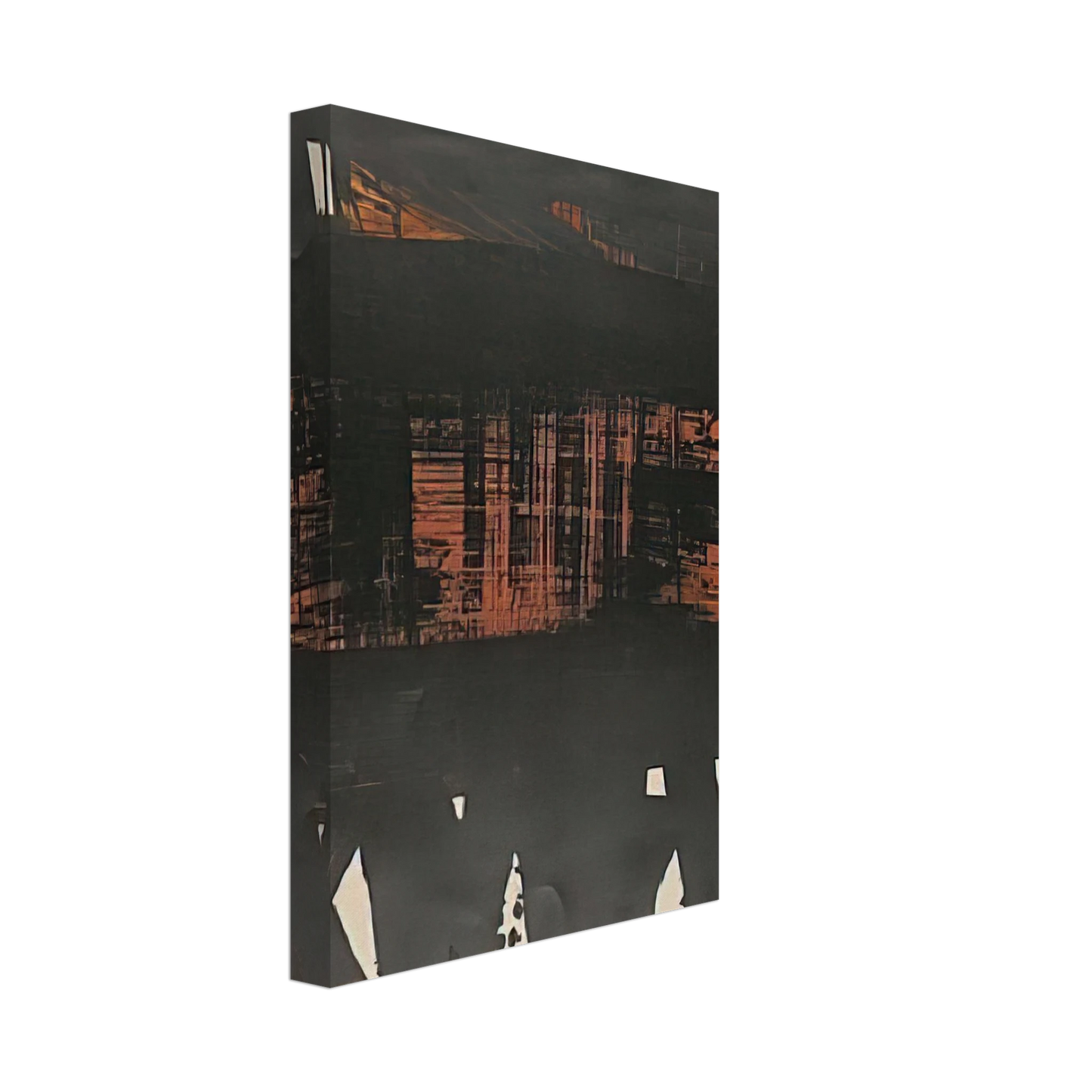 Pierre Soulages - Lithographie No. 22 - 1969 Canvas - 40x60 cm / 16x24 inches-canvas