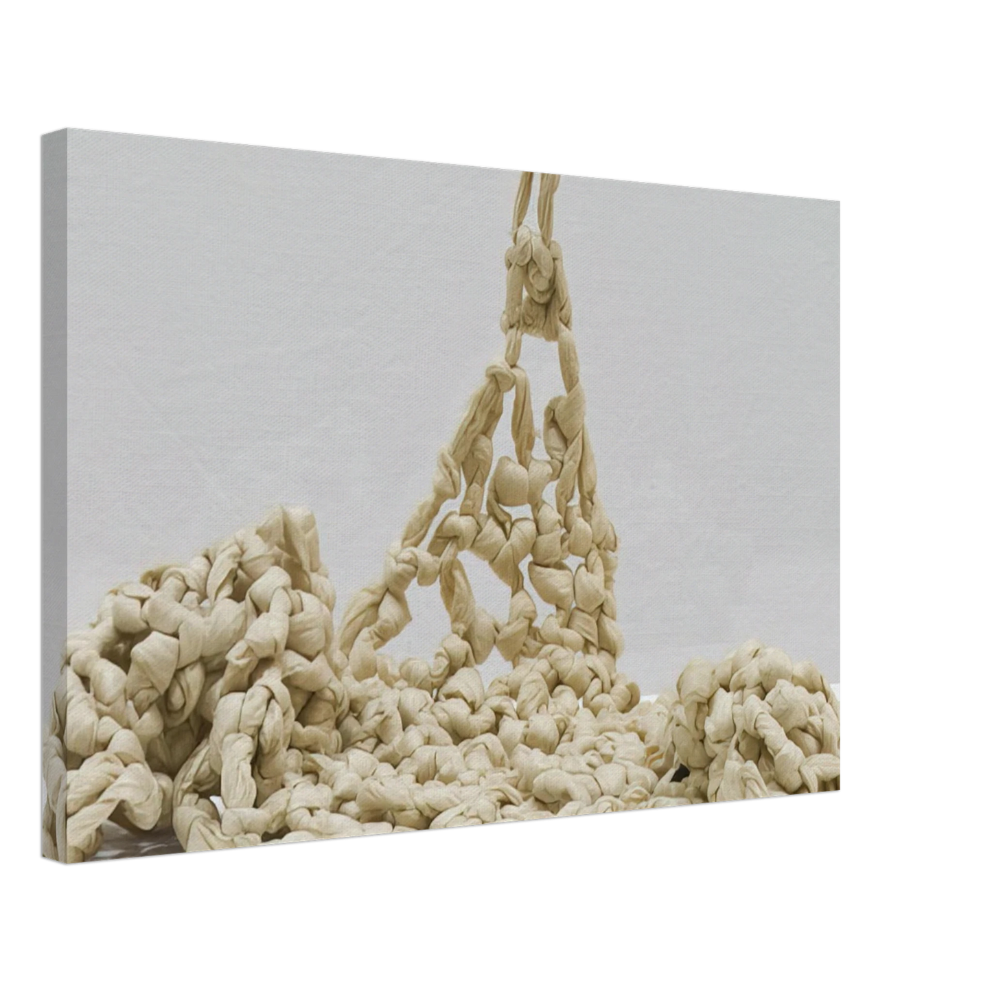 Mira Schendel - Untitled from Droguinhas - 1966 Canvas - 40x60 cm / 16x24 inches-canvas