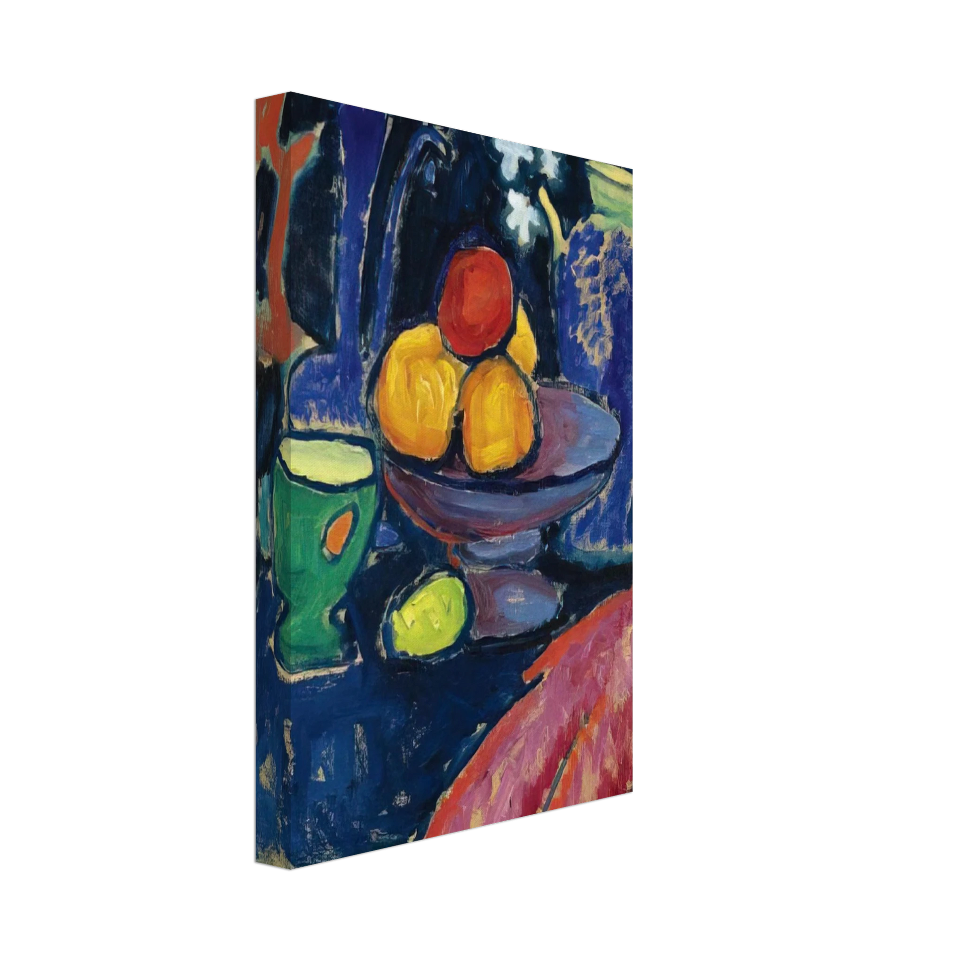 Alexej von Jawlensky - STILL LIFE WITH JUG 1913 Canvas - 40x60 cm / 16x24 inches-canvas