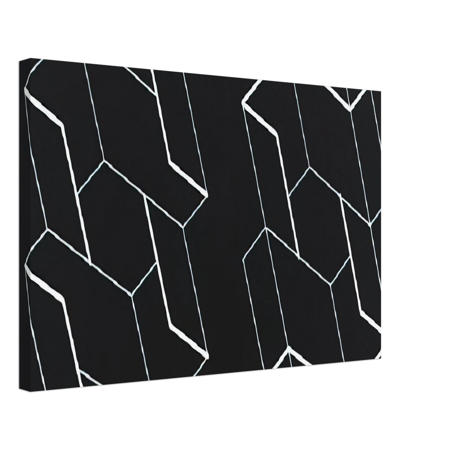 Josef Albers - DUO H 1966 Canvas - 40x60 cm / 16x24 inches-canvas