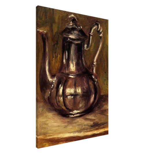 Pierre-Auguste Renoir - Coffee Pot Canvas - 20x30 cm / 8x12 inches-canvas