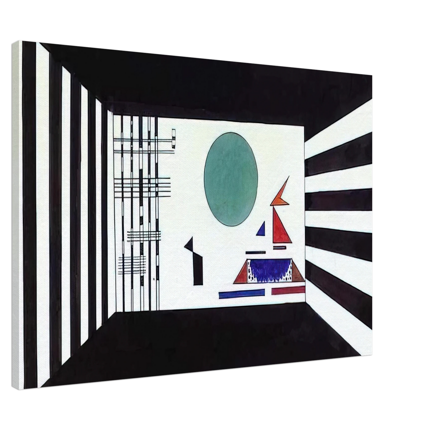 Wassily Kandinsky - NOT_DETECTED_189367 Canvas - 20x30 cm / 8x12 inches-canvas