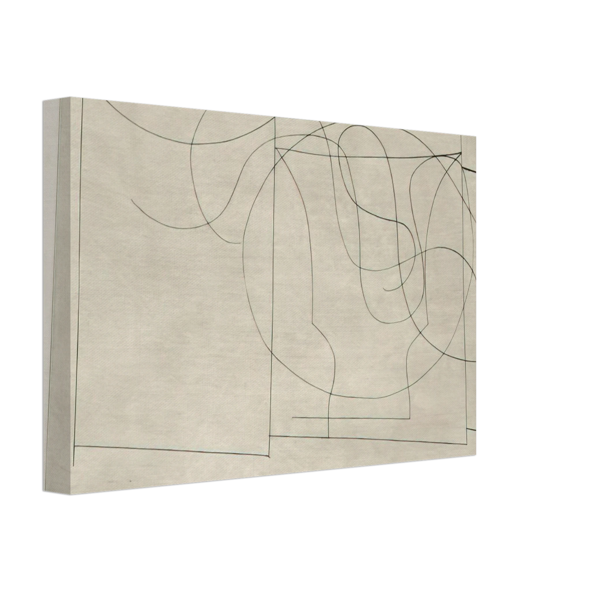 Ben Nicholson - Aegean - 1967 Canvas - 40x60 cm / 16x24 inches-canvas