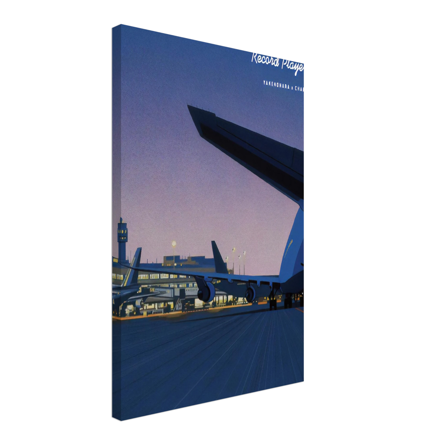 Hiroshi Nagai - Taxiway Canvas - 70x100 cm / 28x40 inches-canvas